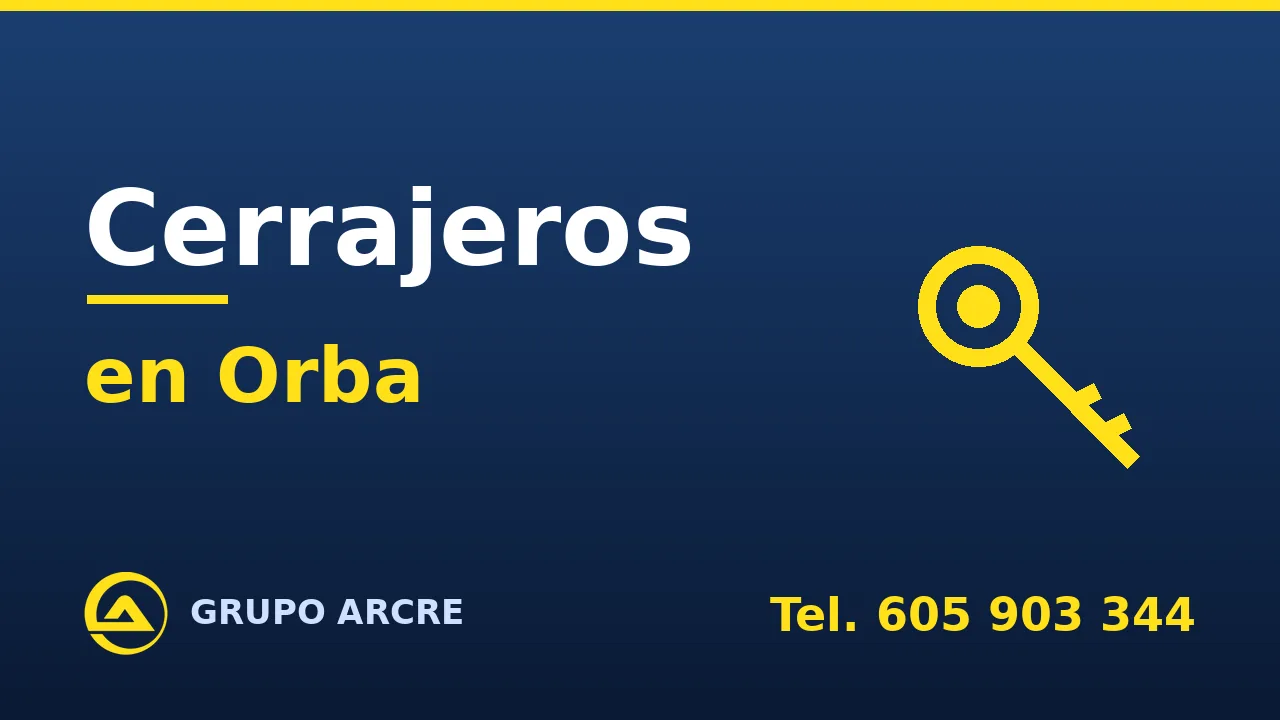 Cerrajería profesional en Orba